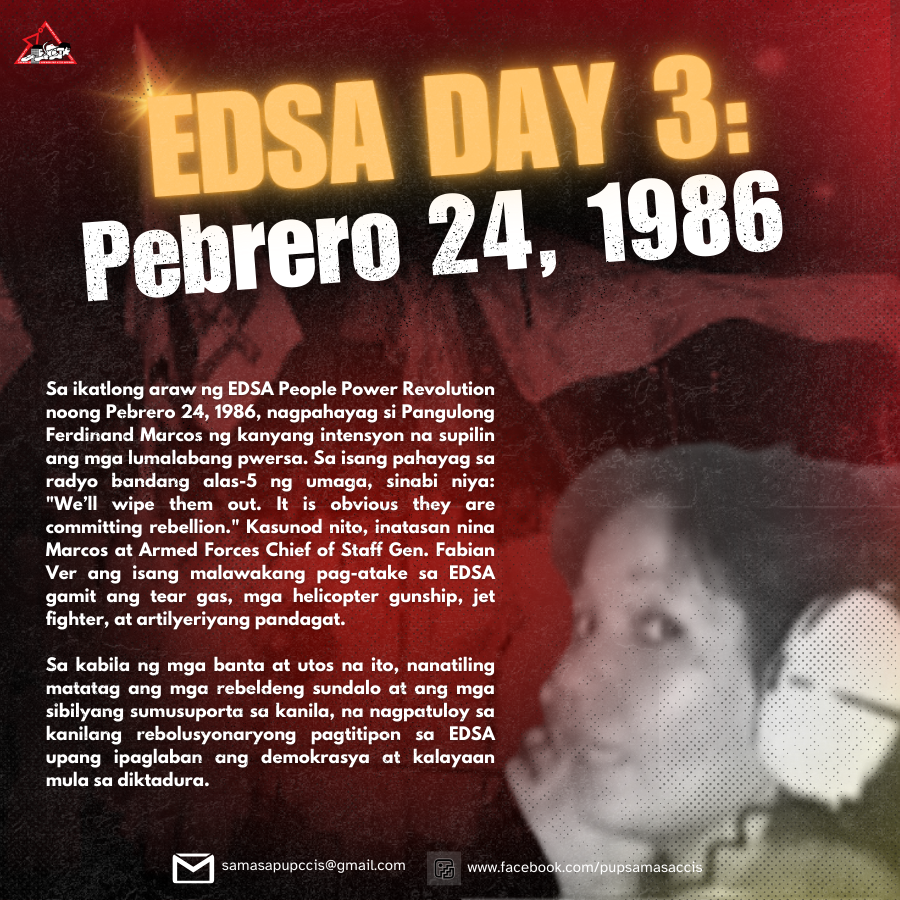 SAMASA PUP CCIS - EDSA PPR